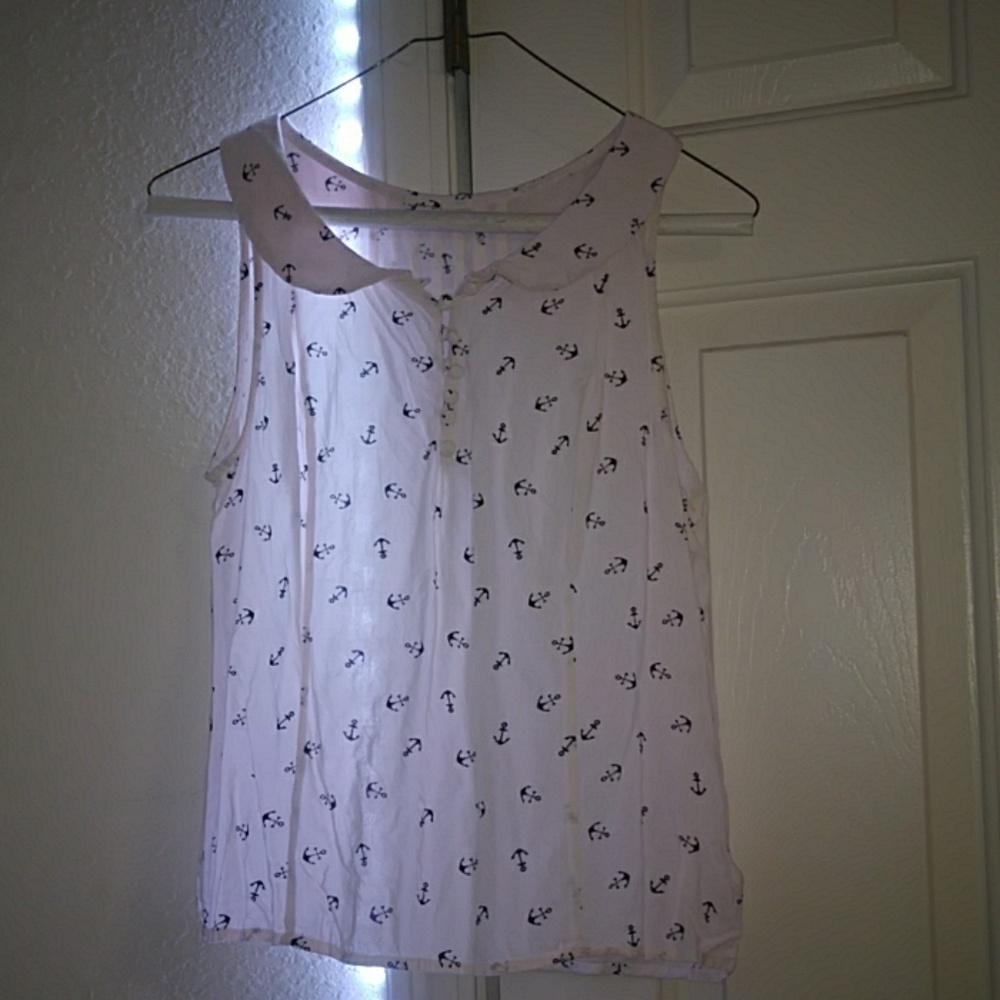 Peter pan collar shirt